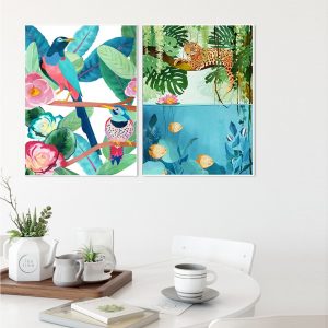 Poster Mer Jungle
